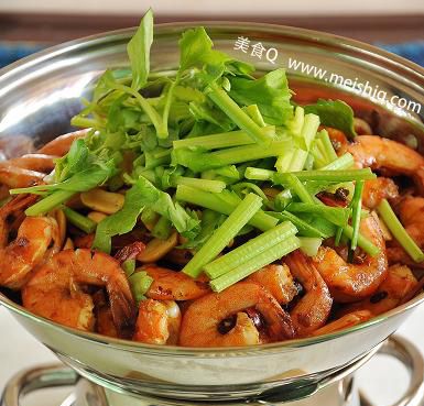 干锅鲜虾土豆